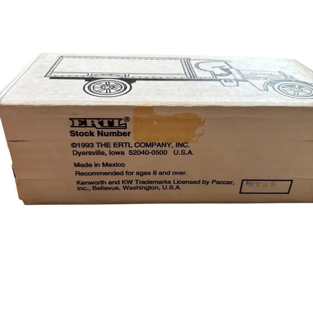 ERTL 1925 Kenworth Medicine Shop 1/30 Scale Truck Bank In Original Box